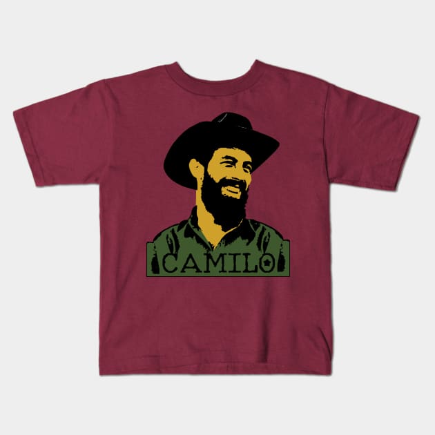 Camilo -  Cuban Revolution Kids T-Shirt by Historia